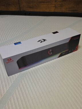 Redragon Adiemus RGB Soundbar Speaker - Black